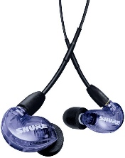 Shure SE215SPEPL+UNI-EFS SE215 EARPHONEPURPLE W/MODEL:RMCE-UNI