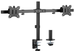 חבילת שני מסכים למשרד – שני מסכי Philips 24″ + זרוע כפולה + כסא
