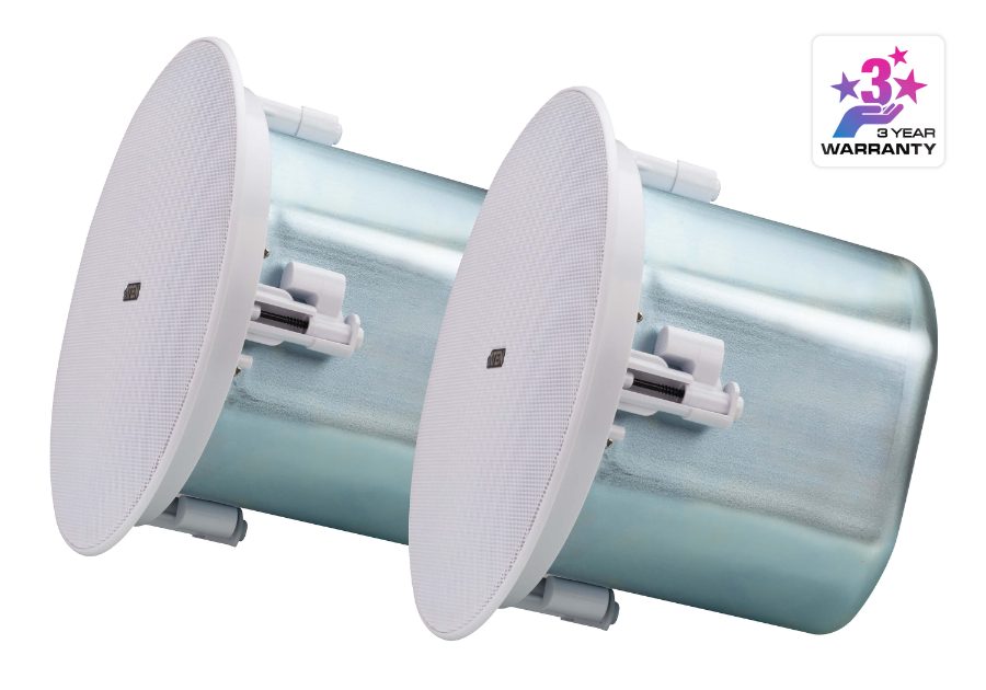 ATEN AS106 6.5" Coaxial Ceiling Loudspeaker 1 ATEN AS106 6.5″ Coaxial Ceiling Loudspeaker