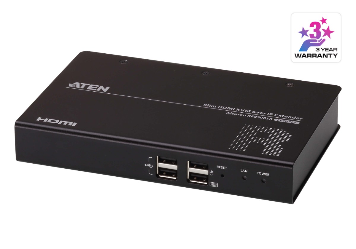 ATEN KE8900SR מקלט IP HDMI Full HD 1 ATEN KE8900SR מקלט IP HDMI Full HD