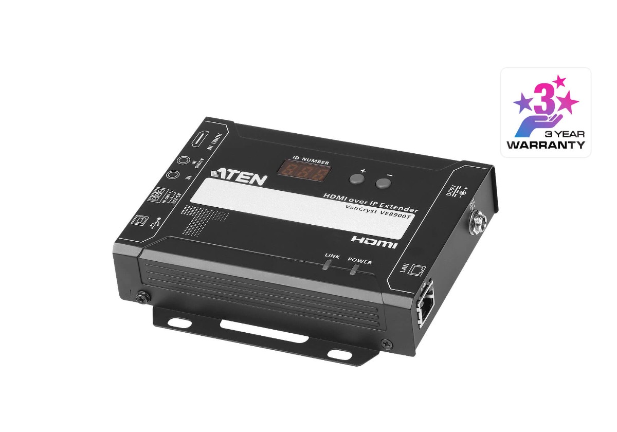 ATEN VE8900T מקלט FHD HDMI over IP Transmi 1 ATEN VE8900T מקלט FHD HDMI over IP Transmi