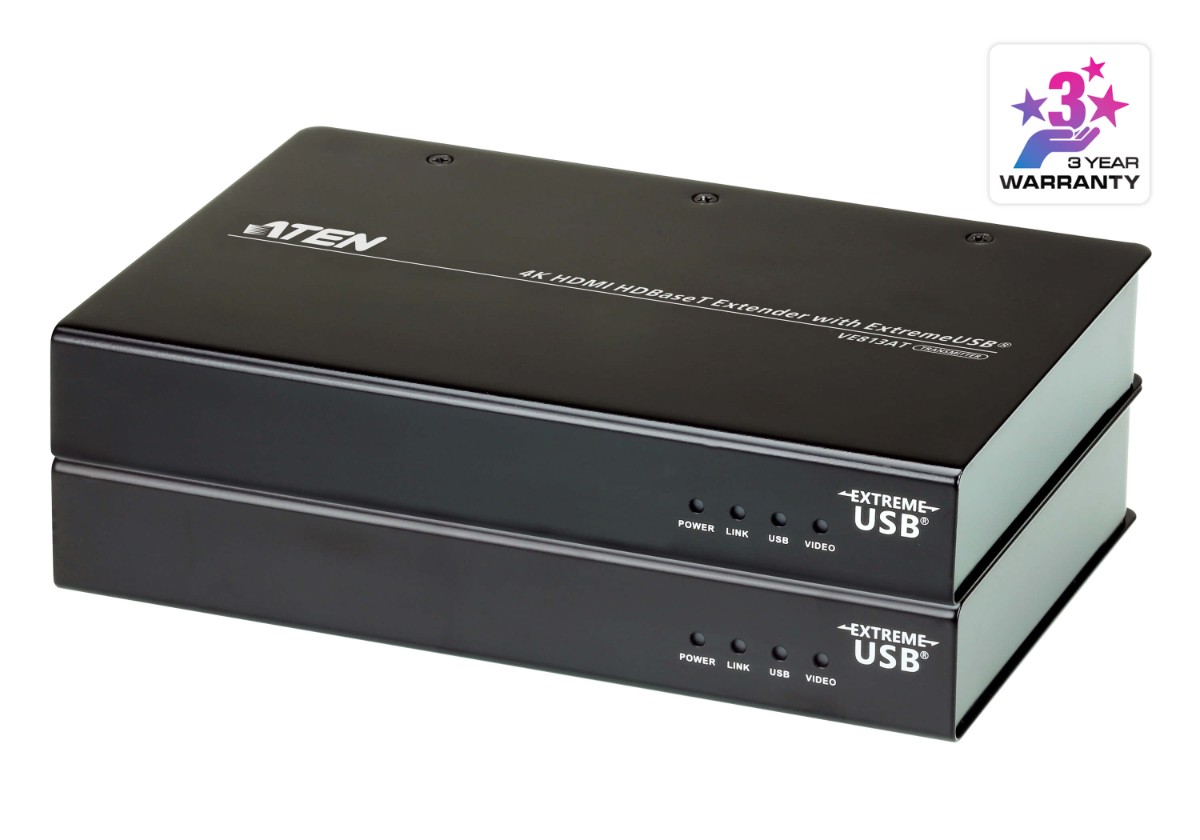 ATEN VE813A מאריך USB ו HDMI 1 ATEN VE813A מאריך USB ו HDMI