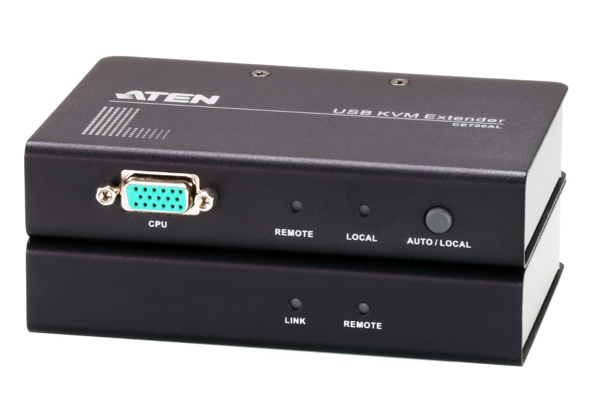 ATEN CE700A מרחיק עד 150 מטר משדר+מקלט USB ו VGA 1 ATEN CE700A מרחיק עד 150 מטר משדר+מקלט USB ו VGA
