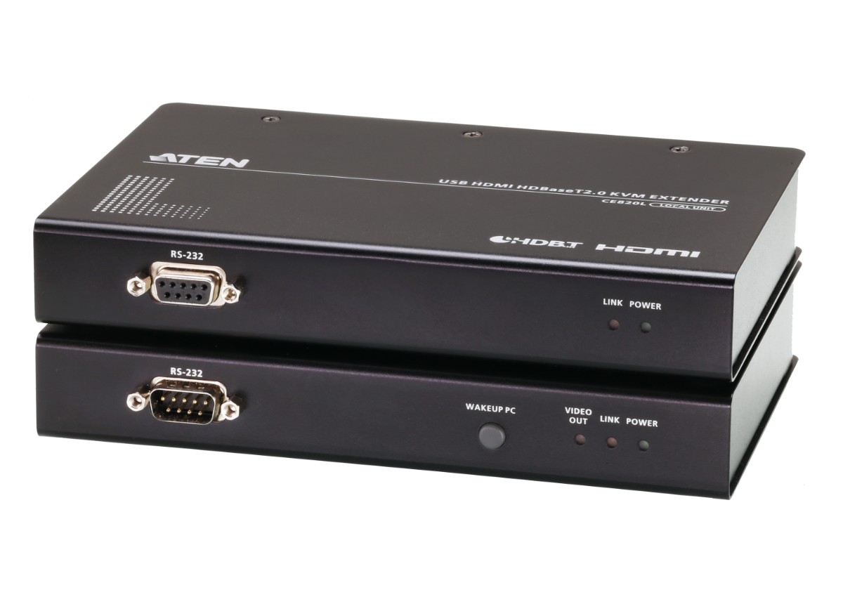 ATEN CE820 מרחיק מתקדם עד 100 מטר משדר+מקלט USB ו HDMI 1 ATEN CE820 מרחיק מתקדם עד 100 מטר משדר+מקלט USB ו HDMI