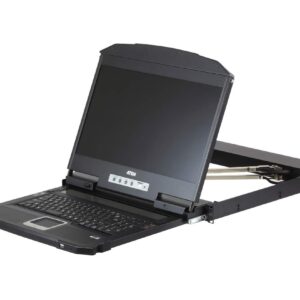 ATEN CL3800NW מסך 18 נשלף לארון שרתים חבור HDMI / DVI / VGA USB