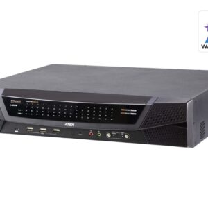 ATEN KN4064VB מתג 64 שרתים כולל חיבור IP עבור 4 משתמשים לכל סוגי השרתים