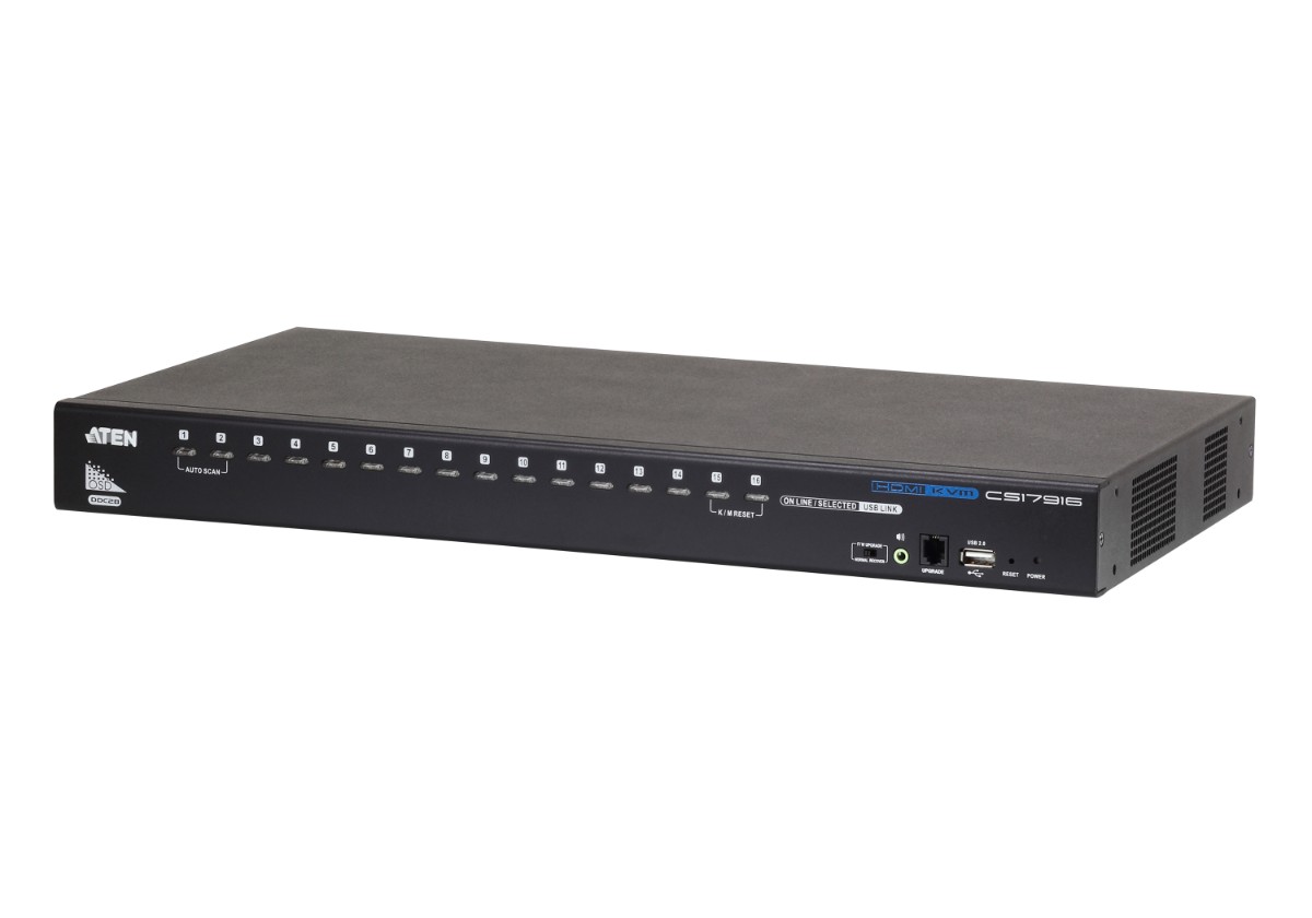 ATEN CS17916 מתג לחיבור 16שרתים USB ו HDMI Full HD 1 ATEN CS17916 מתג לחיבור 16שרתים USB ו HDMI Full HD