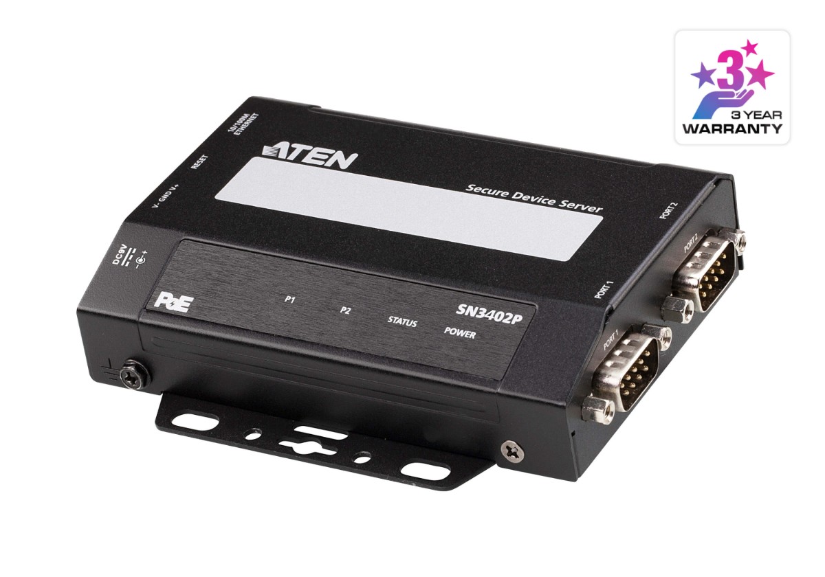 ATEN SN3402P 2PORT-232/422/485 SECURE 1 ATEN SN3402P 2PORT 232/422/485 SECURE