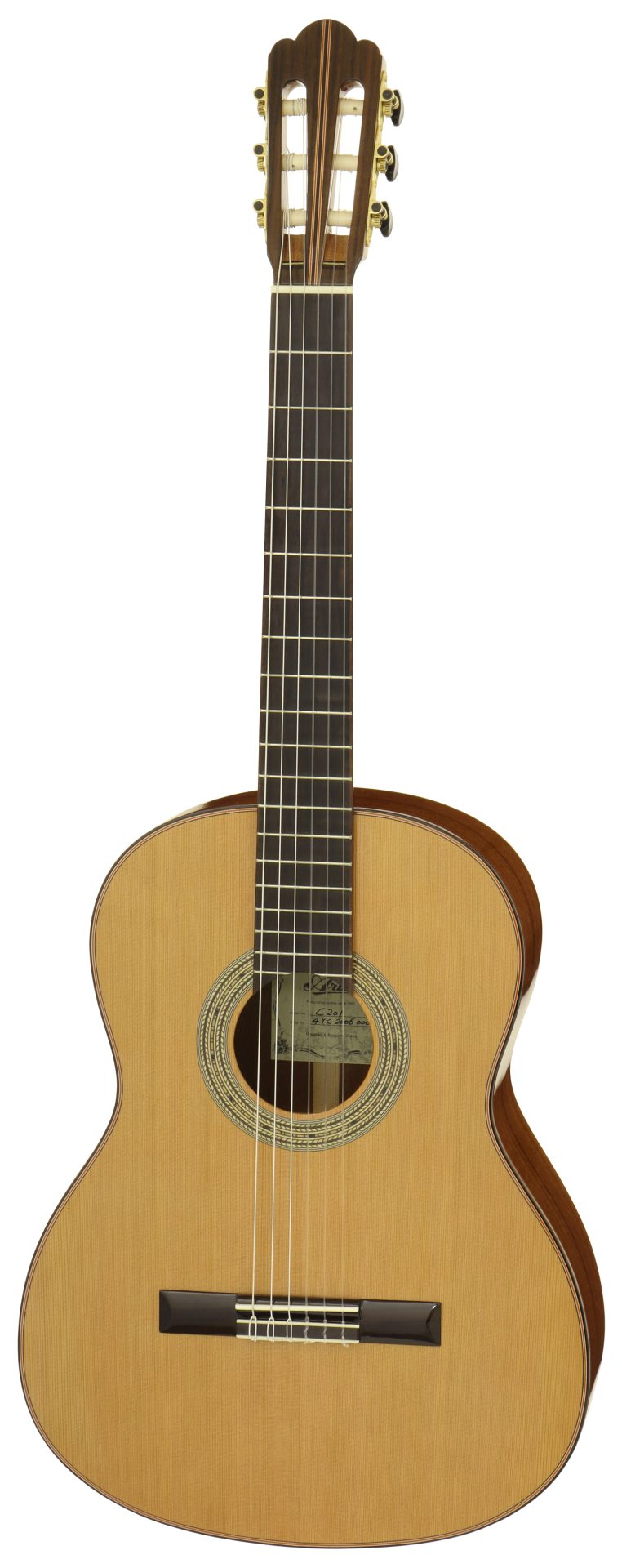 גיטרה קלאסית סוליד טופ Aria C-201 Solid cedar top 1 c201 scaled 1.jpg