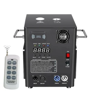 מכונת ניצוצות קרים 750W DMX למופעים ואירועים