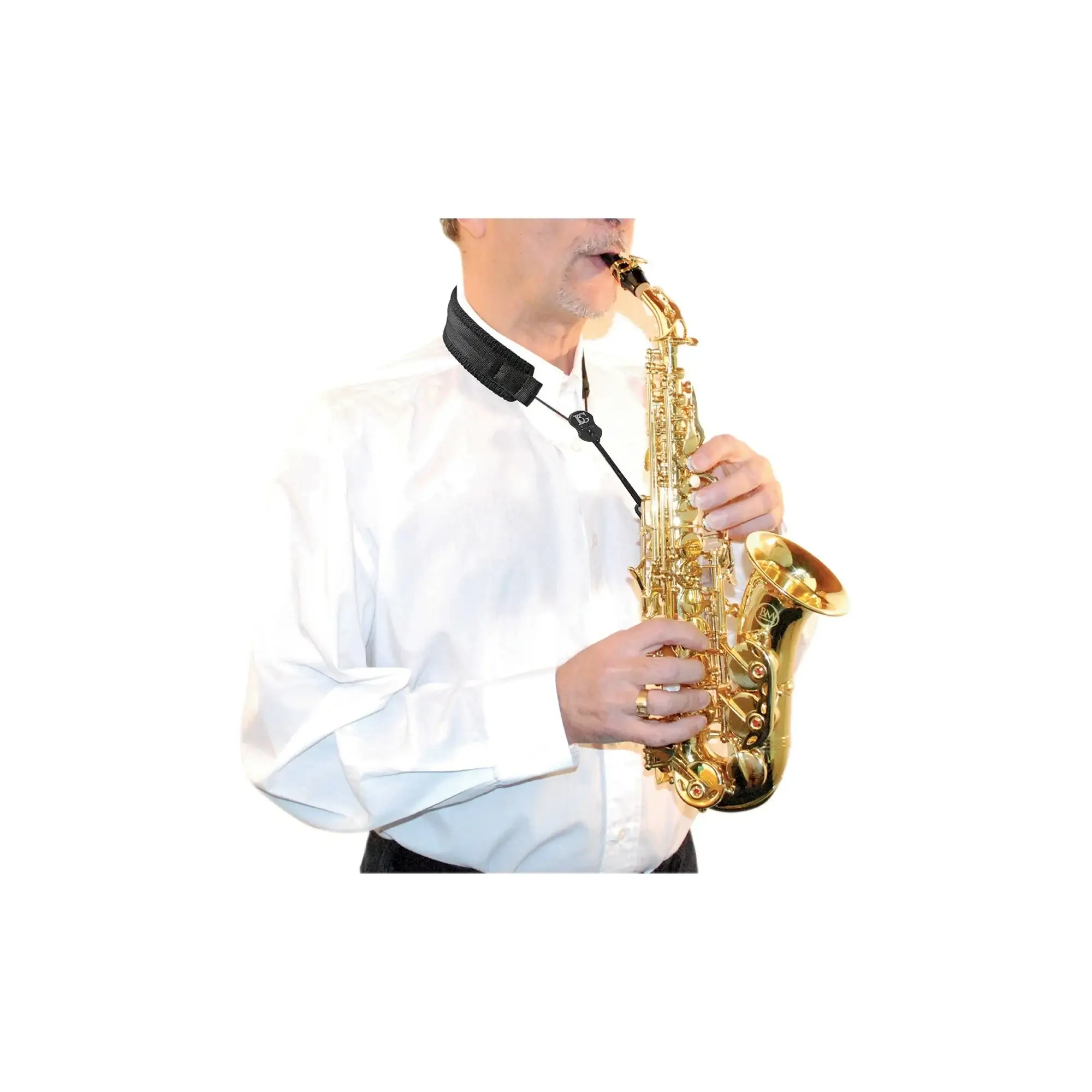 רצועה לסקסופון סופרן מכופף BG S82SH 3 cordon nylon 3.webp