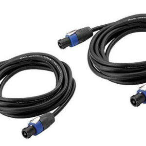 סט כבלי שרשור PowerCON (כחול-אפור) באורך 50 ס”מ dB Technologies DVA