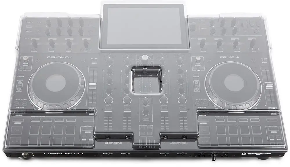 כיסוי מגן Decksaver לקונטרולר Denon DJ Prime 4 – פוליקרבונט קשיח 3 decksaver denon prime 4 3.webp