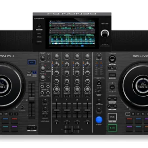 מערכת DJ עצמאית Denon DJ SC LIVE 4 – 4 ערוצים, מסך מגע 7 אינץ’ ורמקולים מובנים