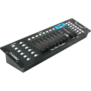 קונסולת תאורה DMX-512 — בקר 192 ערוצים לתקליטנים ובמות