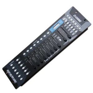 קונסולת תאורה DMX-512 — בקר 192 ערוצים לתקליטנים ובמות