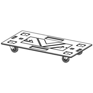 עגלת שינוע Dolly for DVA S30N (including wheels)