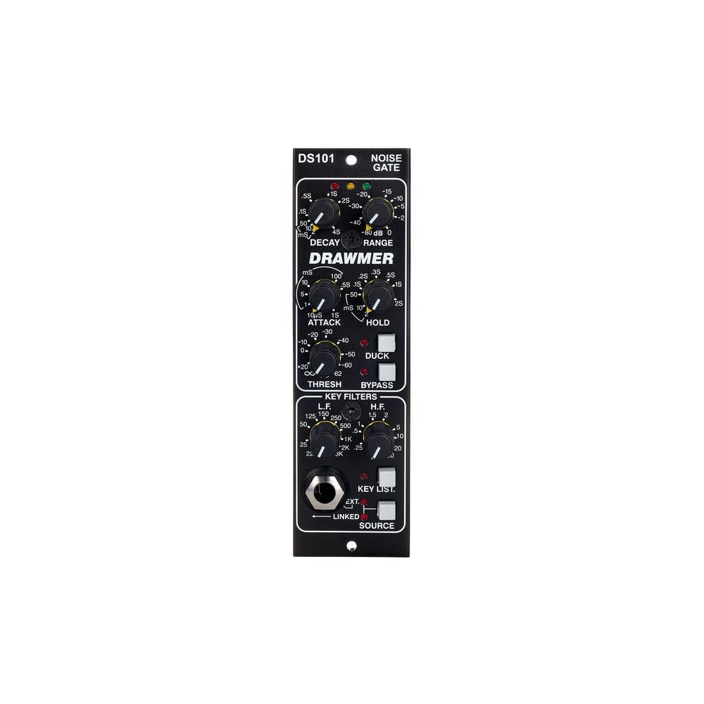 שער רעש Drawmer DS101 – מודול Noise Gate ל-500 Series עם הפעלה חיצונית וטריגר אינפרא-אדום 2 שער רעש Drawmer DS101 – מודול Noise Gate ל-500 Series עם הפעלה חיצונית וטריגר אינפרא-אדום – תמונה 2