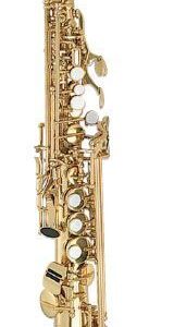 סקסופון סופרן ברס שני צווארים עם תיק מרופד Albert TSC616L
