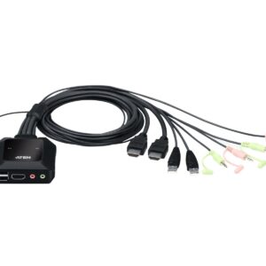 ATEN CS22H מתג 2 פורטים USB ו HDMI 4K