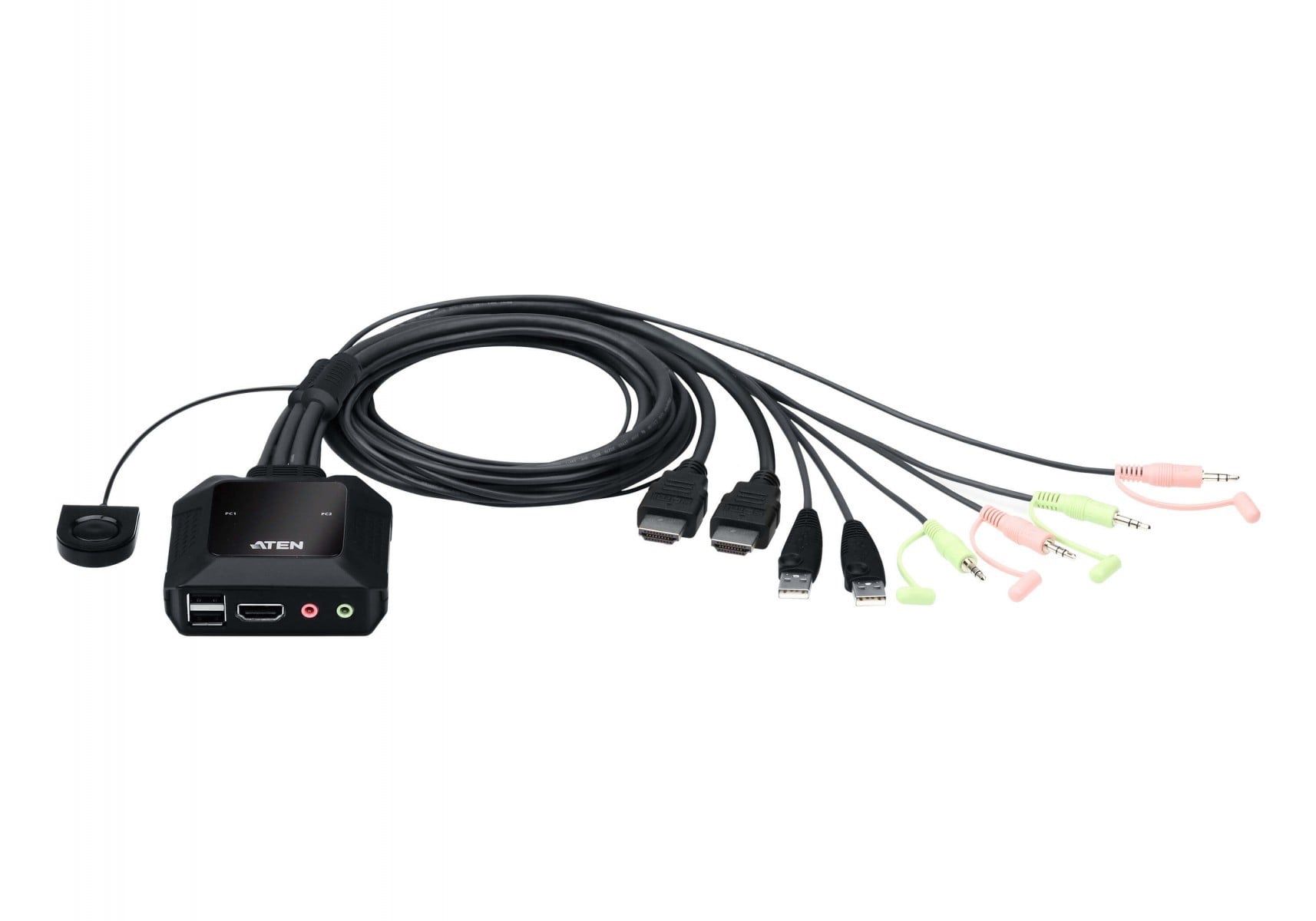 ATEN CS22H מתג 2 פורטים USB ו HDMI 4K 1 CS22H