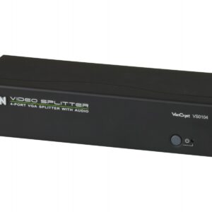 ATEN VS0104 מפצל 4 פורטים VGA ו אודיו