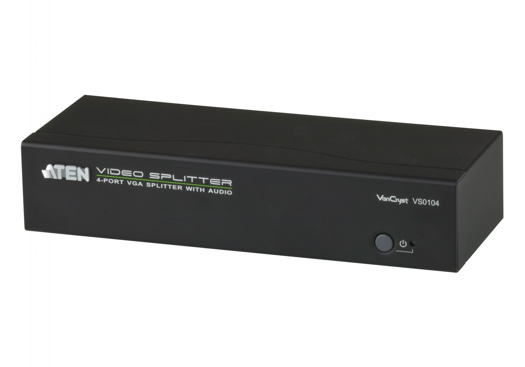ATEN VS0104 מפצל 4 פורטים VGA ו אודיו 1 VS0104