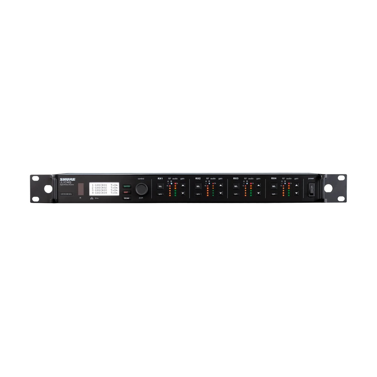 Shure ULX-D ULXD4QE 1 Shure ULX D ULXD4QE