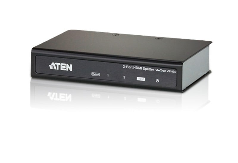 ATEN VS182A מפצל 2 מסכים HDMI 4K 1 VS182A