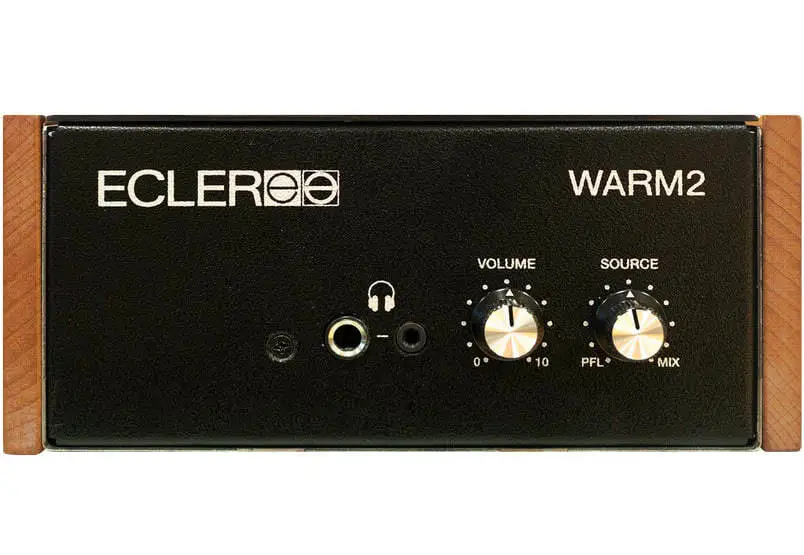 מיקסר רוטרי Ecler WARM2 – מיקסר DJ אנלוגי 2 ערוצים (יבוא בלעדי) 1 ecler warm2 front.webp