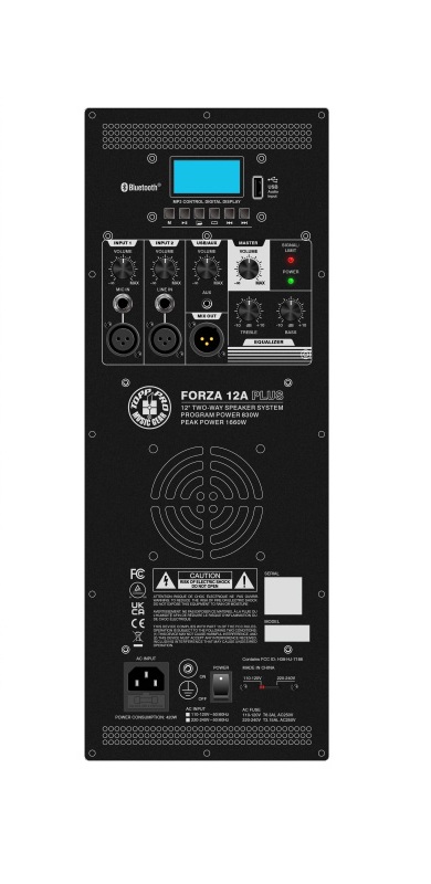 רמקול מוגבר "12 Topp Pro FORZA 12A PLUS 1660W 3 forza12a plus 2 Copy.jpg