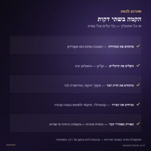 עמדת דיג׳יי מתקפלת עם חזית — כולל תיק נשיאה