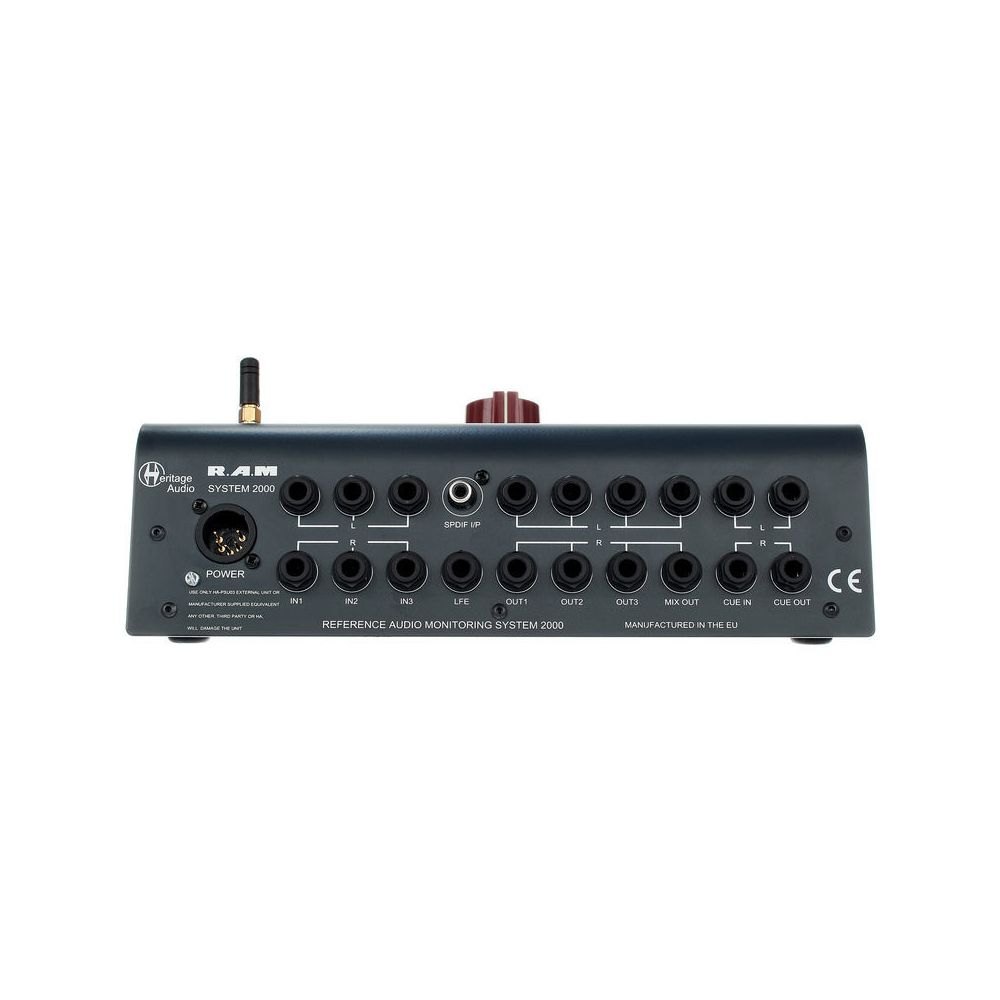 בקר מוניטורים Heritage Audio RAM System 2000 – שלט דסקטופ עם Bluetooth ו-64 מדרגות היחתה 6 בקר מוניטורים Heritage Audio RAM System 2000 – שלט דסקטופ עם Bluetooth ו-64 מדרגות היחתה – תמונה 6