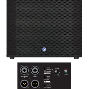 סאב-וופר אקטיבי “18 Topp Pro KS HD18A: עוצמת שיא של 4000W, תיבת עץ Birch אקוסטית ומעבד DSP