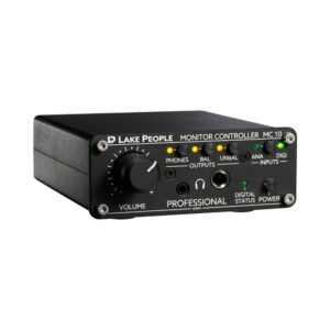 בקר מוניטור Lake People MC10 – ממיר AK4490 מובנה ל-USB-C