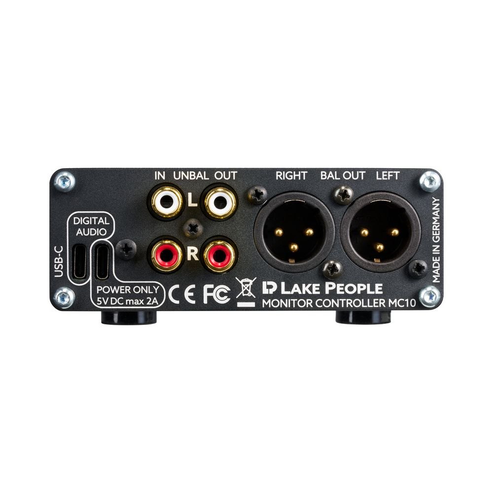 בקר מוניטור Lake People MC10 – ממיר AK4490 מובנה ל-USB-C 2 בקר מוניטור Lake People MC10 – ממיר AK4490 מובנה ל-USB-C – תמונה 2