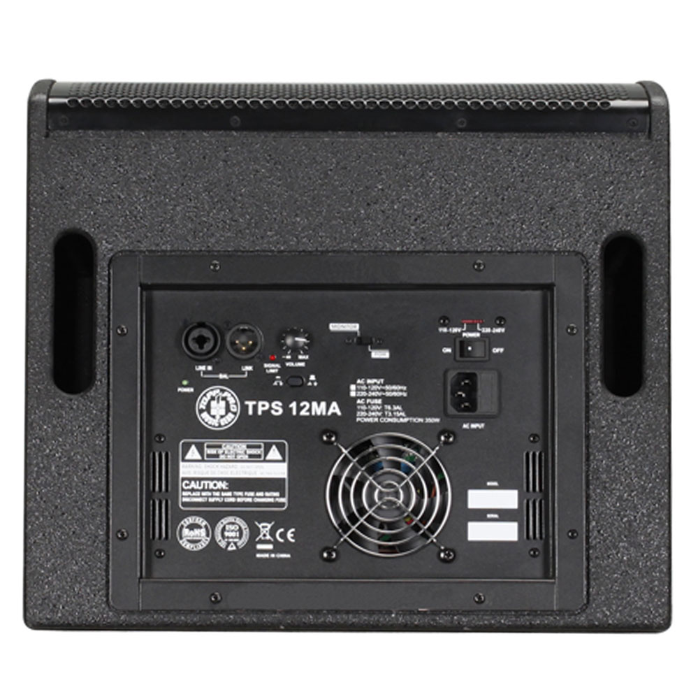 מוניטור במה אקטיבי "12 Topp Pro TPS 12MA – הספק 830W Peak 3 ma12 rear.jpg