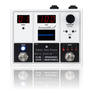 אקולייזר לבס Free The Tone PA-1QB – EQ אנלוגי 10 פסים עם פריסטים ו-MIDI (יבוא בלעדי)