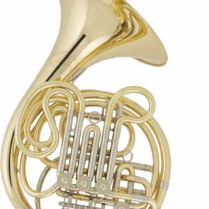 קרן יער כפולה V.F.CERVENY Bb/F full double French Horn professional model Kruspe-wrap style yellow