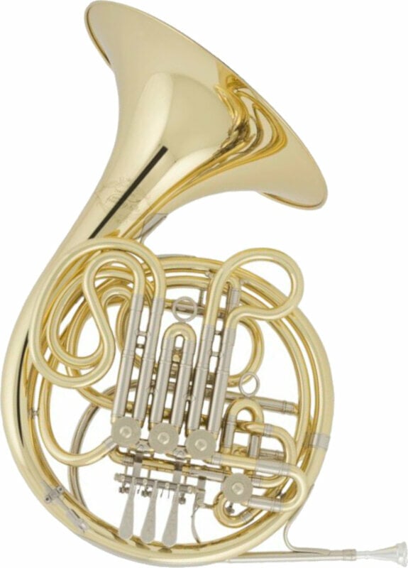 קרן יער כפולה V.F.CERVENY Bb/F full double French Horn professional model Kruspe-wrap style yellow 1 main 14f21b78.jpg