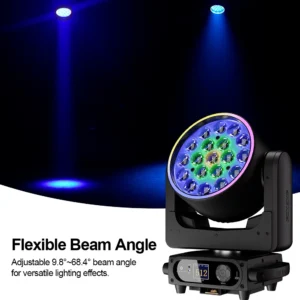 מובינג הד ווש זום 19x15W RGBW — Moving Head Wash Zoom