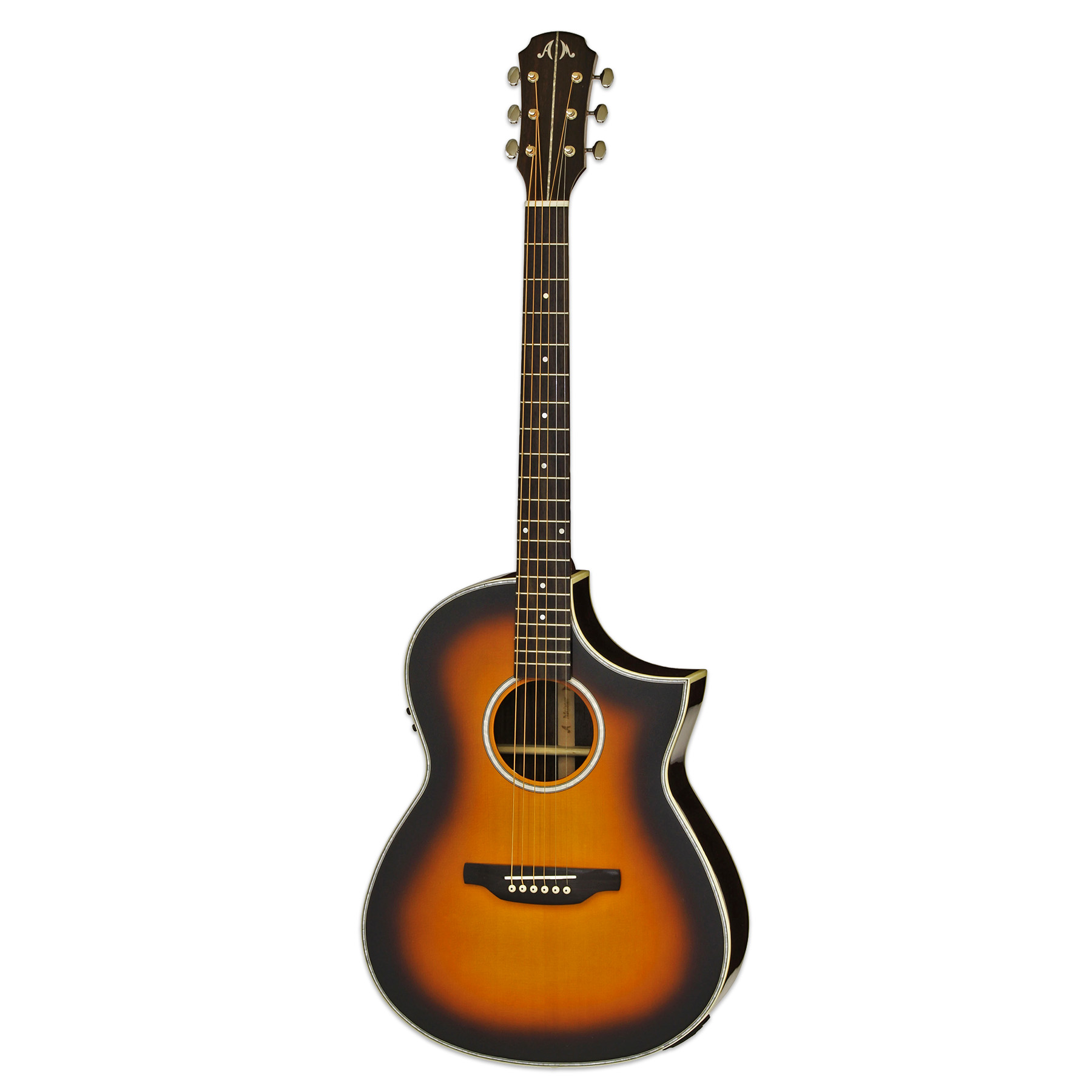 גיטרה אקוסטית מוגברת Aria MSG 02CEBS (Brown Sunburst) 1 msg02ce bs product 1800x1800.jpg