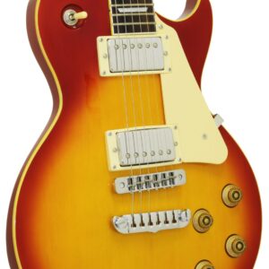 גיטרה חשמלית Aria PE350 STD AGCS Aged Cherry Sunburst
