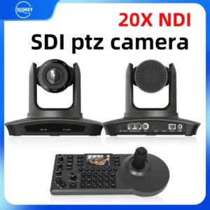 מצלמת PTZ מקצועית 20X — NDI | SDI | HDMI לאולמות, כנסים ושידור