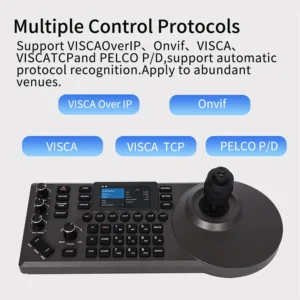 מצלמת PTZ מקצועית 20X — NDI | SDI | HDMI לאולמות, כנסים ושידור