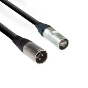 כבל מתאם מקצועי RJ45 ל-XLR זכר (3-pin) לרשתות RDNet, אורך 6 ס”מ – dB Technologies RDC-45M