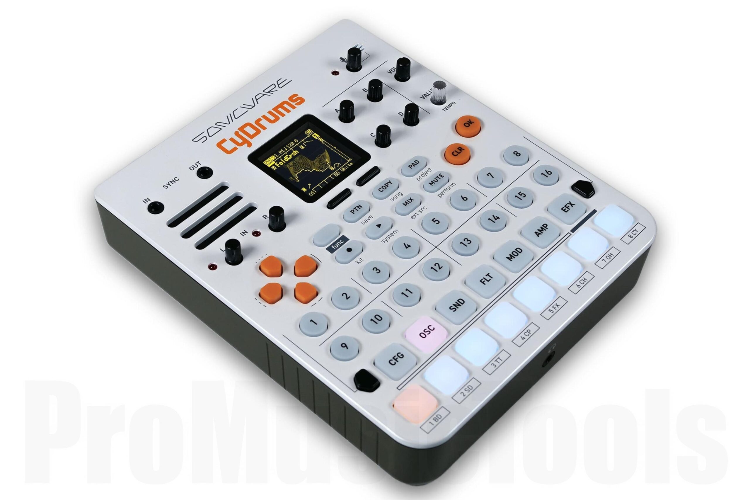 מכונת תופים Sonicware CyDrums – סינתיסייזר תופים אקספרסיבי (יבוא בלעדי) 1 sonicwave cydrums 1.jpg