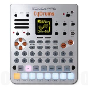 מכונת תופים Sonicware CyDrums – סינתיסייזר תופים אקספרסיבי (יבוא בלעדי)