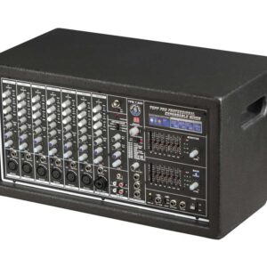 מיקסר 10 כניסות משולב מגבר עם מולטי אפקט ו Topp Pro TPM 1600W EQ