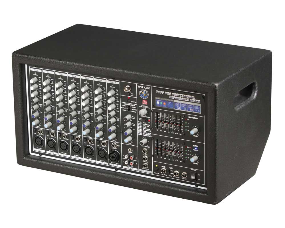מיקסר 10 כניסות משולב מגבר עם מולטי אפקט ו Topp Pro TPM 1600W EQ 2 tpm7800 3.jpg